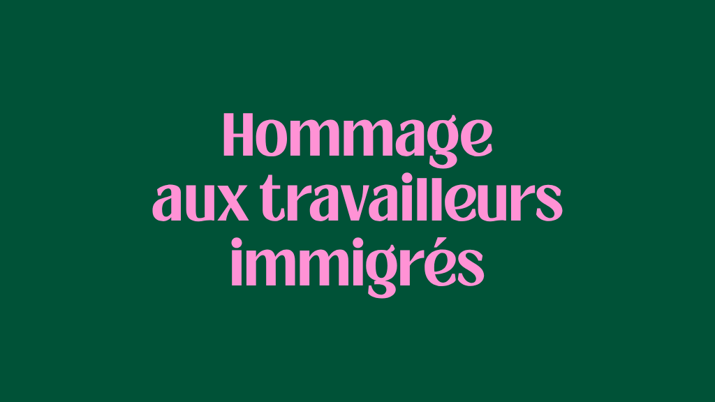 1er mai : hommage aux travailleurs immigrés